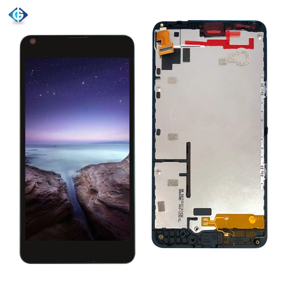 10 шт. для Microsoft Lumia 640 дисплей сенсорный экран с рамкой NOKIA LTE Замена ЖК-дисплея