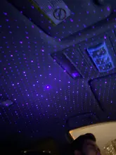 Miniluz LED de noche para techo de coche, proyector de galaxia de Ambiente, Lámpara decorativa con USB, luz ajustable para decoración Interior de coche