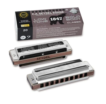 

16201lc 1847 classic low LC harmonica, Seydel Sohne
