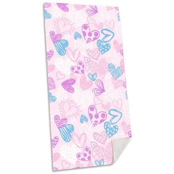 

Towel Hearts Cotton