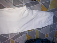 Weekeep-Pantalones vaqueros de cintura alta para mujer, ropa de calle recta para mujer, pantalones cargo de algodón 100% con bolsillos de retazos color azul