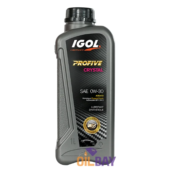 1 литр Igol Profive Crystal 0W-30 1л/4л - Цвет: 1 литр