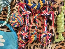 Toy-Sets Chew-Rope-Toys Large-Dog Teeth Big Dogs Outdoor for 12pcs Juguete Perros Para