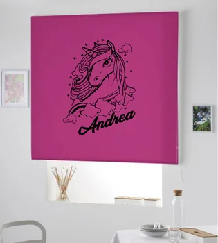 

Blind Iroa customizable Child/Unicorn Andrea! ROLLER BLINDS TRANSLUCENT! (FUCHSIA 100X175)