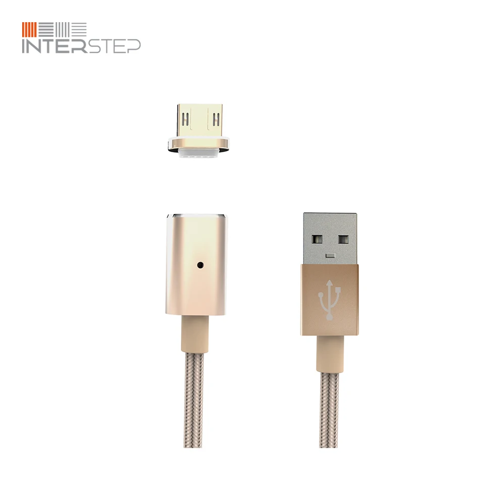 Кабель передачи данных INTERSTEP Micro Usb, 1 Метр