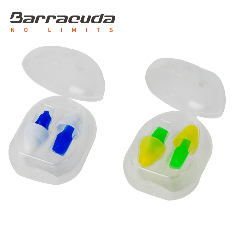 

Barracuda Беруши для плавания и серфинга, водонепроницаемые, мягкие, гибкие, многоразовые, E0140