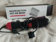 LISAPRO-secador de pelo de un paso para el hogar, cepillo de aire caliente y voluminizador, rizador de pelo, Alisador, herramientas de estilismo de cabello