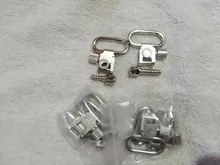 Sling Swivel Strap-Ring Hunting-Accessories Silver Quick-Detachable Metal White Steel