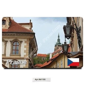 

Souvenir magnet vinyl "Prague", Czech Republic (dimensions: 54x86mm). Free shipping.