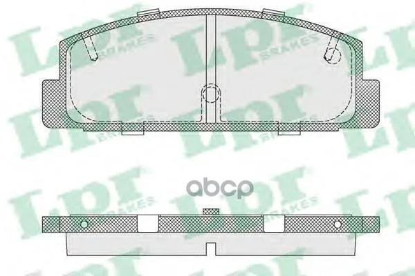 Колодки Тормозные Mazda Rx 7 92/Mazda 323 1.8 T/626 9194 Задние Lpr 05p876 Lpr арт. 05P876
