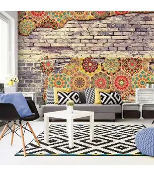 

Mural-Colourful Equation