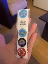 Pegatina de recompensa de palabras de dibujos animados para estudiantes, profesores, uso en el aula, pegatina de juguete para niños, 50 Uds.