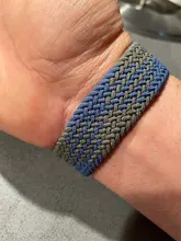 Correa de tela de nailon trenzada para Apple Watch, pulsera elástica de 44mm, 40mm, 38mm y 42mm para iWatch Series 6 SE 5 4 3, 2020