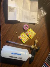 Generador de espuma para nieve, boquilla de espuma para pistola de jabón, espuma de lavado para coche BOSCH, arandela de alta presión