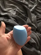 Puff en polvo cosmético para mujer, base de maquillaje esponja, belleza, herramientas y accesorios, forma de mezcla de gotas de agua, 1 ud.