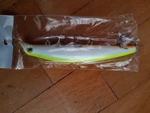 OUTKIT-señuelo de pesca con pececillo con láser, 16g, 12cm, señuelo flotante con forma de pececillo, cebo duro, Crankbait Artifici