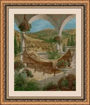 

CROSS STITCH KIT PANDATHREAD LANDSCAPES AND NATURE 34937