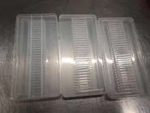 Caja de brocas acrílicas para uñas, contenedor de soporte de plástico para brocas de 20/30 , accesorio de exposición, 6/7/10/3/32 agujeros, 1 Uds.