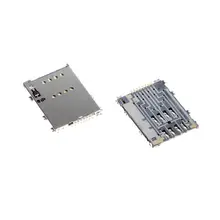 Коннектор SIM-карты(сим), mmc коннектор Samsung S5250/S5750/P5100 Galaxy Tab2/P6800 / P7500( S67