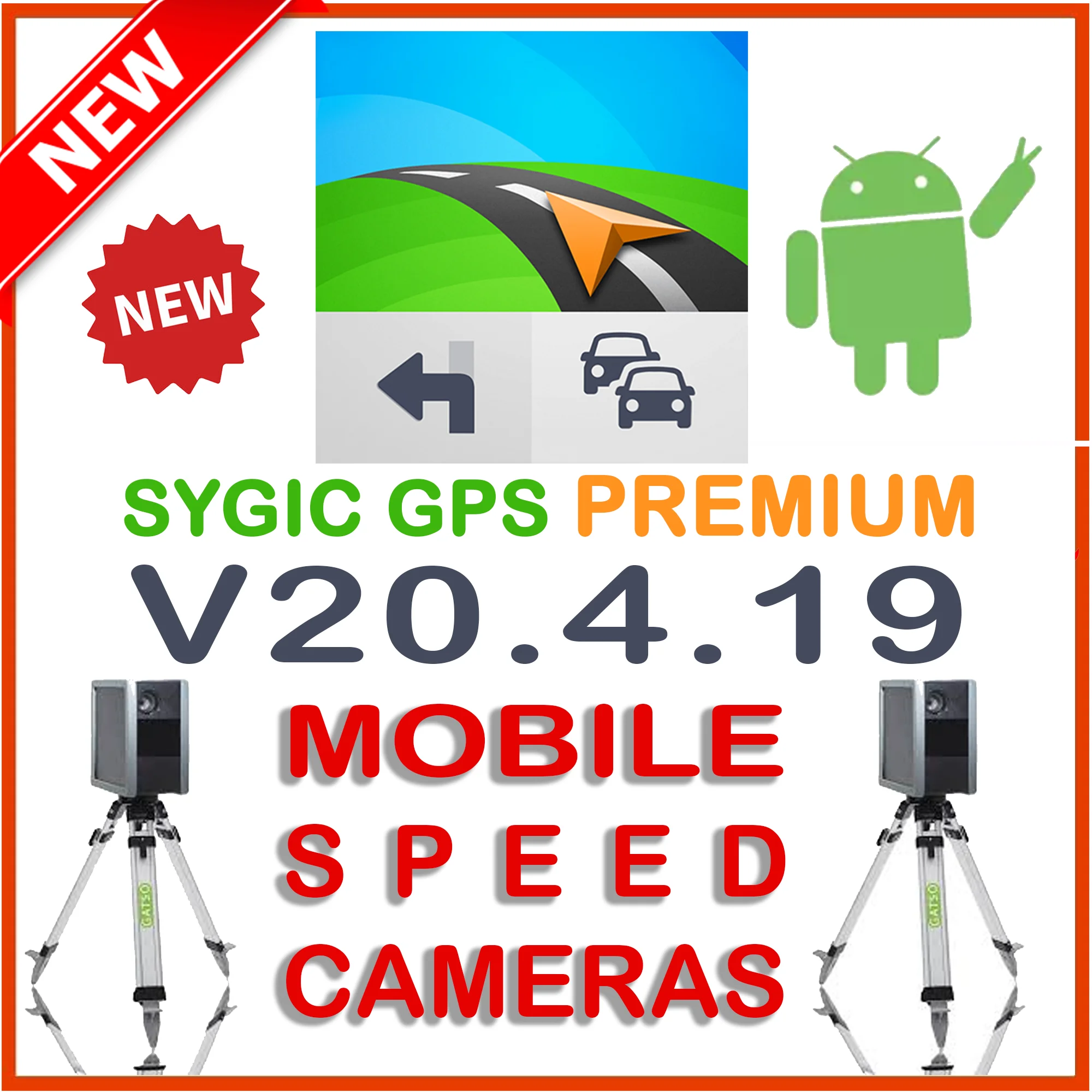 Sygic-navegación GPS y mapas sin conexión, v20.4.19 (cámaras de velocidad) para Android