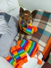 Pet-Puppy-Accessories Socks Hats Cat-Products Dogs-Knitted Small Chihuahua Little Winter