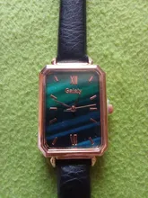 Relojes elegantes con correa de cuero para Mujer, pulsera de cuarzo a la moda, conjunto de negocios, 2 uds., envío directo