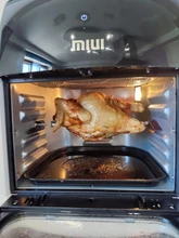 MIUI - Asador de Pollo Eléctrico 5 en 1, Horno de 360º MI-CYCLONE de 10L/12.7QT, Deshidratador Asador LED de gran capacidad, Freidora grande para uso doméstico