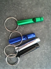 Silbato de entrenamiento multifuncional de aluminio, silbato de supervivencia de emergencia para acampar, senderismo y deportes al aire libre, novedad de 2020