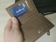 Billetera corta con cremallera para hombre, monedero Vintage de gran capacidad, tarjetero de marca de lujo