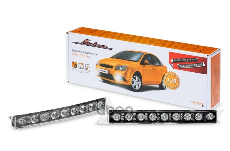 Adrl-05w18-05_дневные Ходовые Огни! 0.5вт, 18led Airline Adrl05w1805 AIRLINE арт. ADRL05W1805