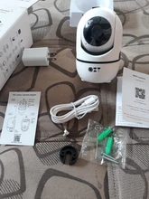 QZT-cámara IP de seguridad para el hogar, con visión nocturna Monitor de bebé, WiFi, CCTV, inalámbrica, interior, 360