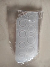 8 Uds molde de silicona de anillo de tamaños surtidos para joyería de resina molde de fundición de resina tamaño de EE. UU. 5-12