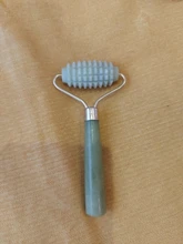 Rodillo de Jade Natural para masaje Facial, herramientas de cuidado para la piel Facial, raspador de Gouache Natural, belleza corporal, masajeador adelgazante, herramientas de elevación