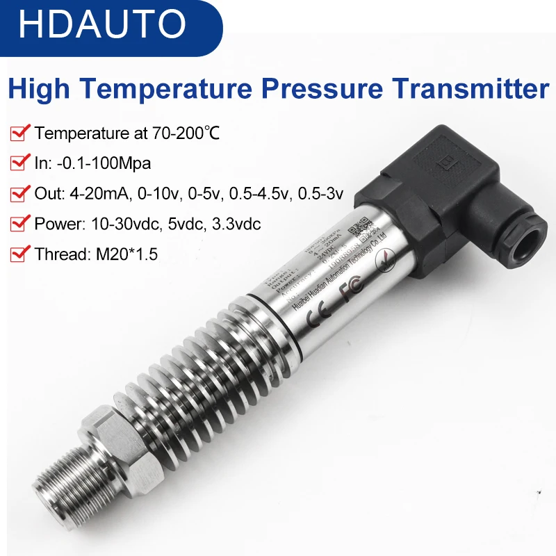 SteamPressureTransducer420mAHighTemperaturePressureSensorFor