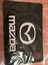 Alfombrilla antideslizante con logotipo de coche, soporte de teléfono antideslizante para Mazda 2, Mazda 3, MS, Mazda 6, CX-5, CX3, CX5, Artzma 6, estilismo de coche