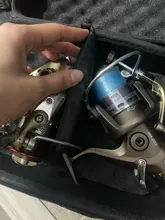 Bolsa de pesca para carrete giratorio, Funda de cuero, bolsa de carretes de pesca a prueba de golpes, impermeable, caja de almacenamiento para aparejos de pesca PJ199