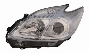 

HEADLIGHT TOYOTA PRIUS 2009 PARAB. CHROME C/LOWER FRAME D'AZUR Right Compatible