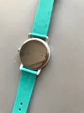 Geneva Pencil Pointer-Reloj de silicona rosa para niña, relojes de pulsera sencillos e informales para estudiantes, de cuarzo, regalo para niños