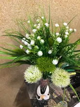 Vases Artificial-Flowers Bridal-Accessories Dandelion Household-Products Wedding Plastic