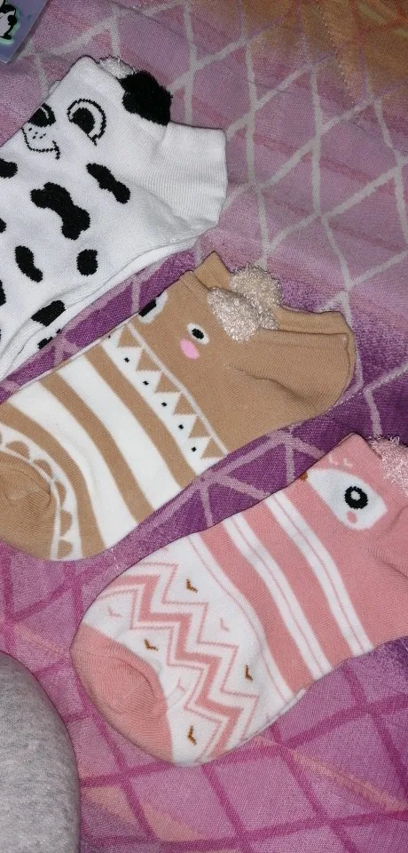 Women’s Soft Cute Animal Printed Cotton Socks