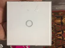 Wall-Light Glass-Panel Crystal Touch-Screen White Ac110-220v Standard Szaoju EU 1set