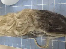 GEMMA-pelucas de cabello largo ondulado para mujeres negras, pelo sintético de parte media, para fiesta diaria, Cosplay, resistente al calor