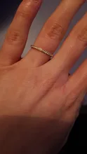 Anillo de circón de 1,5mm de ancho para mujer, joyería de acero de titanio para amantes, joyería de boda, venta al por mayor