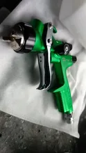 Spray-Gun Painting-Tool HVLP Air-Paint High-Atomization Green New 1000PRO Car