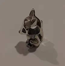 Cuentas de 100% Plata de Ley 925 pisadas de Pata de Gato, amuletos de corazón de amor, aptas para Pulsera Original, joyería de plata 925