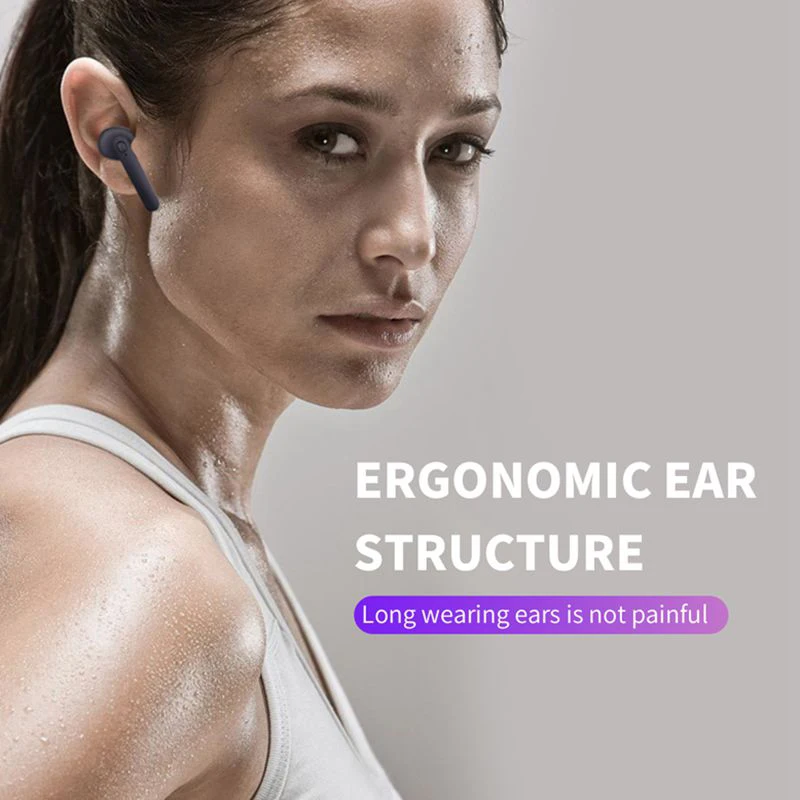 DT-5 TWS Bluetooth 5,0 спортивные наушники беспроводные наушники Hi-Fi стерео наушники-вкладыши с зарядной коробкой микрофон для Android ios