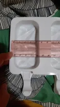 Freezer Popsicle-Maker Ice-Cream-Molds Homemade Food-Safe Silicone DIY 4-Cell