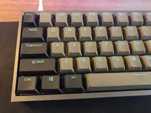 PBT Keycap Keyboard-Key-Cap Mx-Switches Cherry-Profile Gray Dolch Double-Shot Black Blue