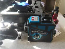 Laser-Level 12-Lines Green HILDA Vertical-Cross Super-Powerful 360-Horizontal And 3D