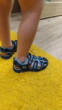 Sandalias antideslizantes para niños, zapatos antipatadas para la playa, talla 20 a talla 31
